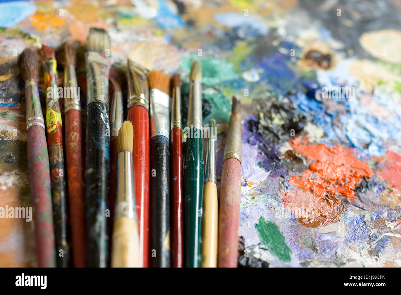 art, brush, bristle, artist, painter, colors, colours, paintbrush