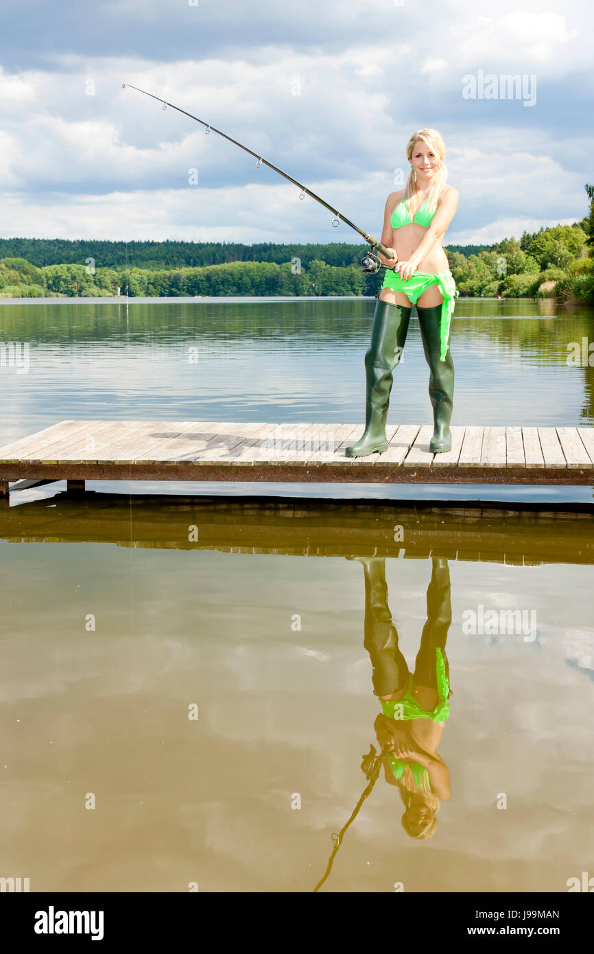 21,976 Woman Fishing Stock Photos, High-Res Pictures, and Images