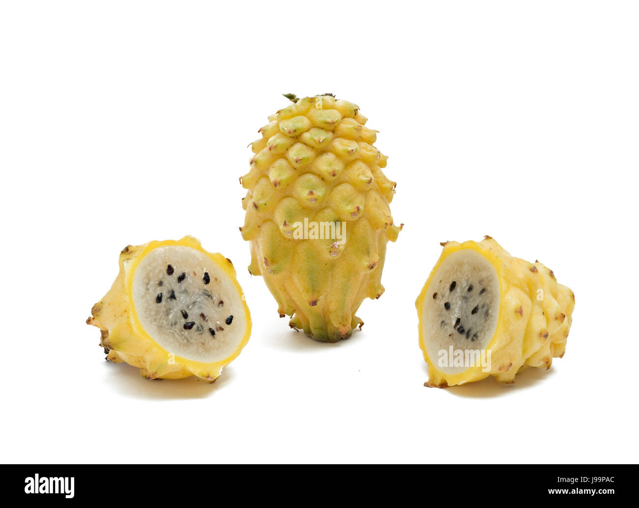 food, aliment, isolated, closeup, fruit, cut, cactus, dragon, calories