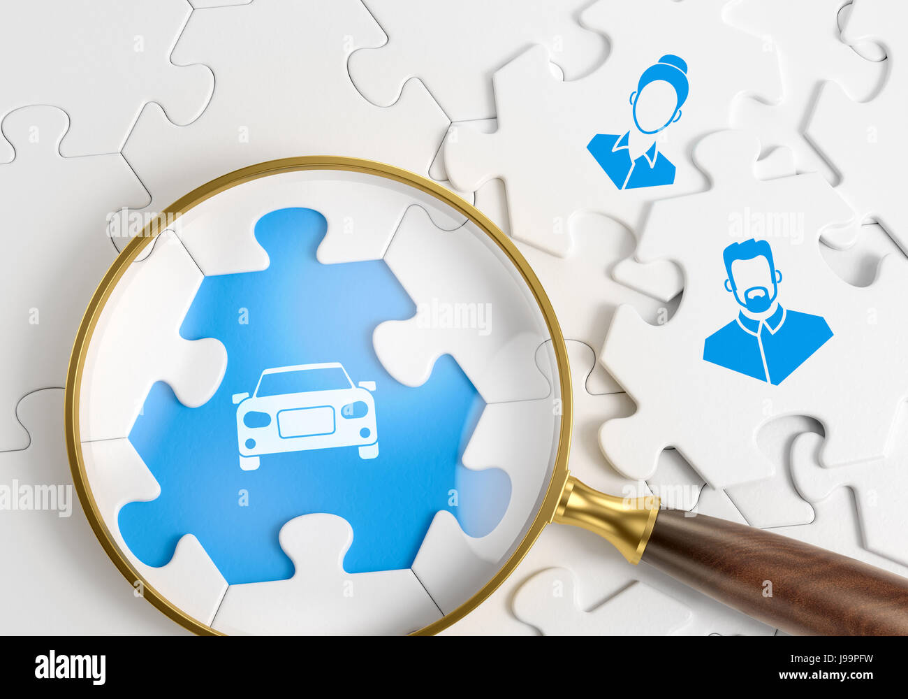 Finding a Car Stock Photo Alamy