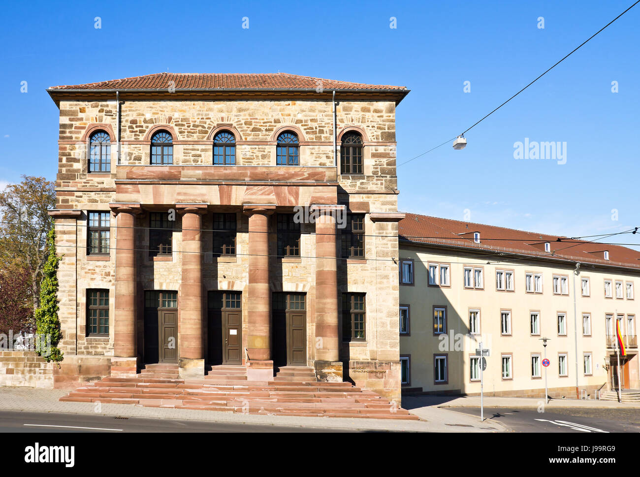 hesse, justice, court-house, courthouse, administrative tribunal, court, Stock Photo