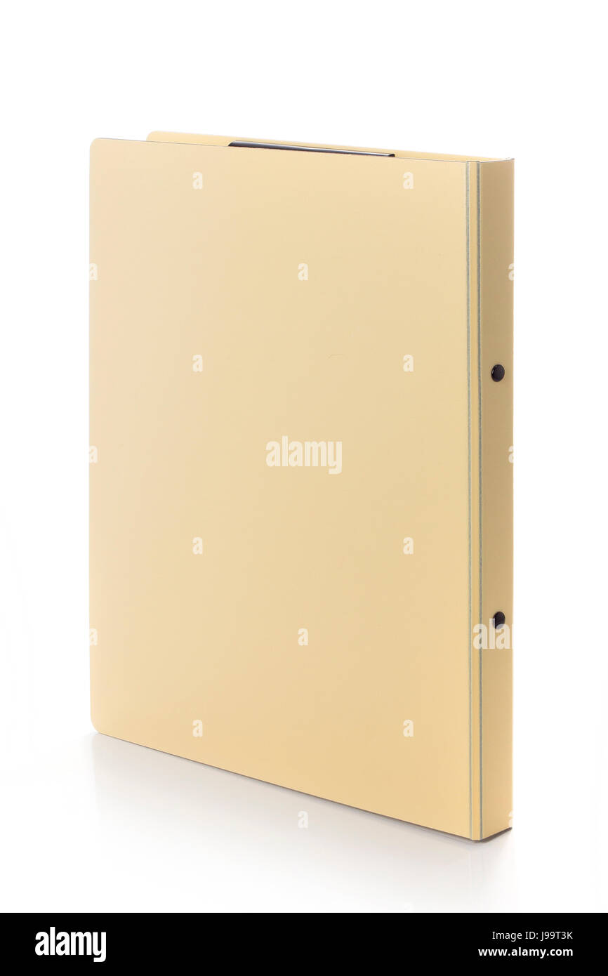 office folders isolated on white background Stock Photo - Alamy