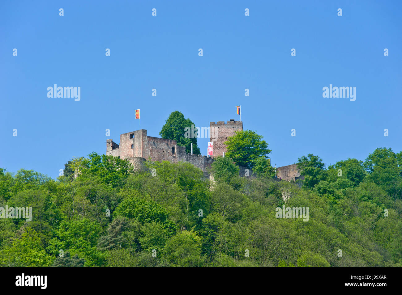 Wunderschne Burg Landeck Klingenmnster Ebenbild