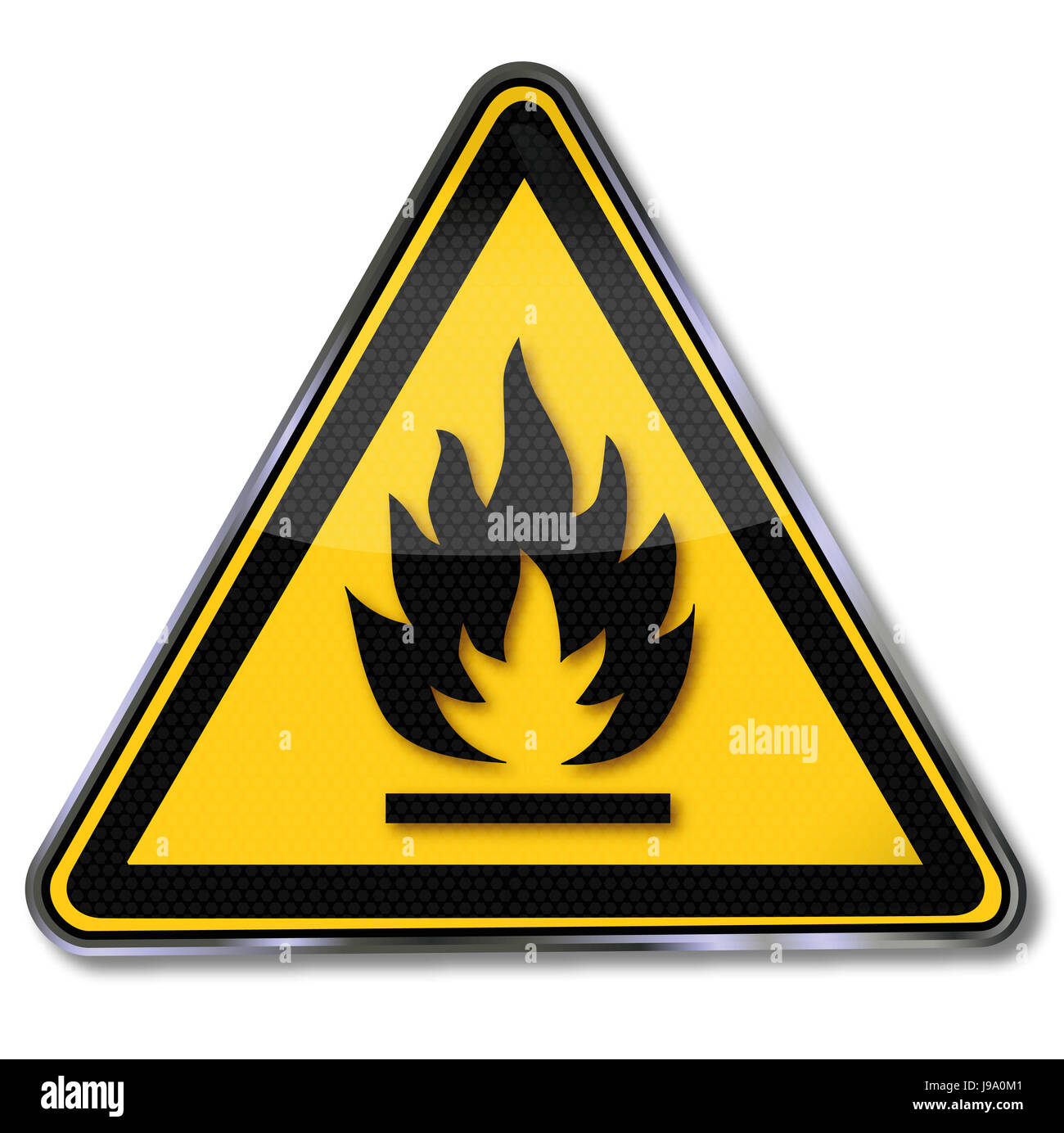 fire conflagration dangerous goods explosion burst sign signal danger J9A0M1