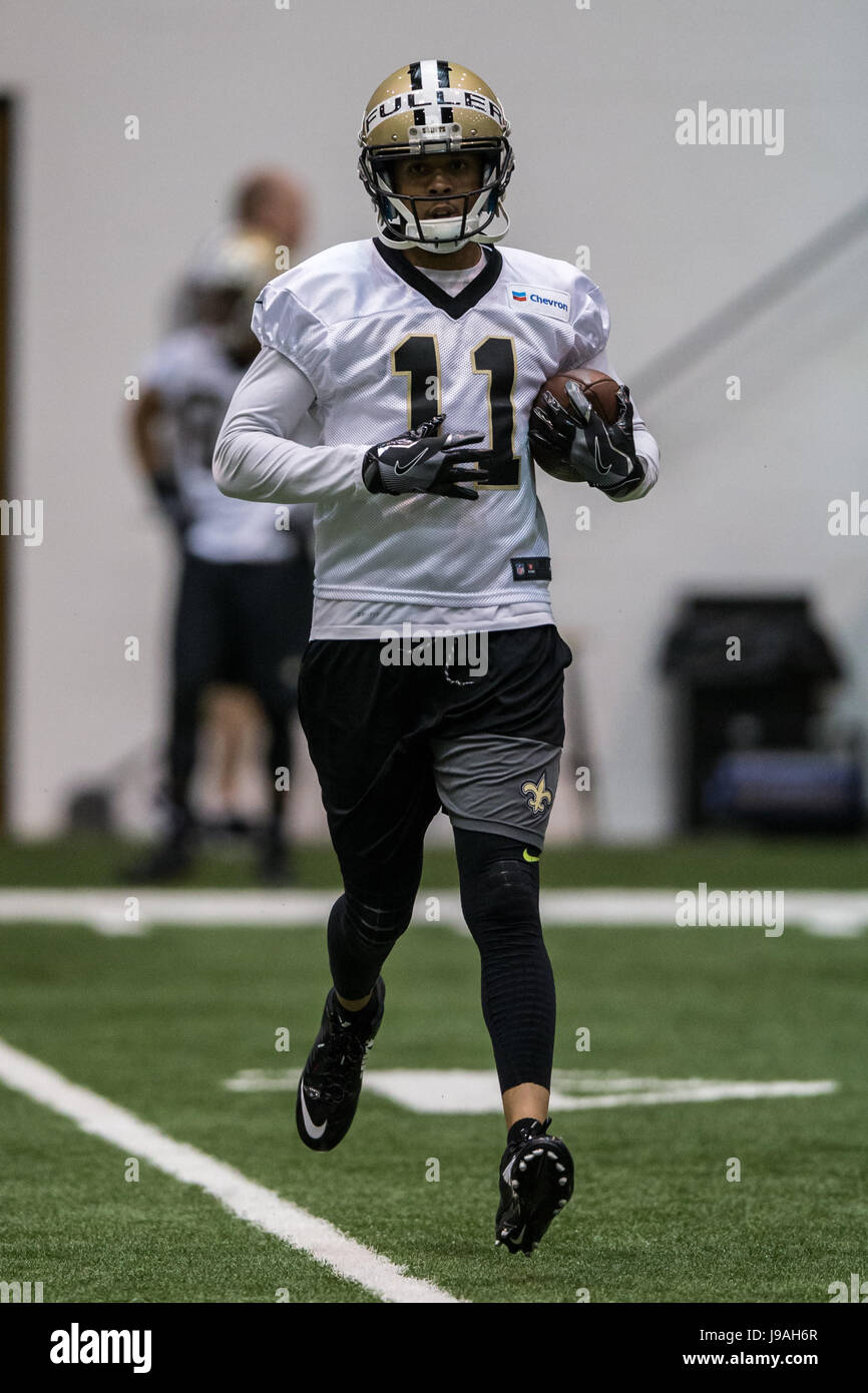 June 01, 2017 - New Orleans Saints wide receiver Corey Fuller (11) in  action during the organized team activities at the New Orleans Saints  Training Facility in Metairie, LA. Stephen Lew/CSM Stock Photo - Alamy