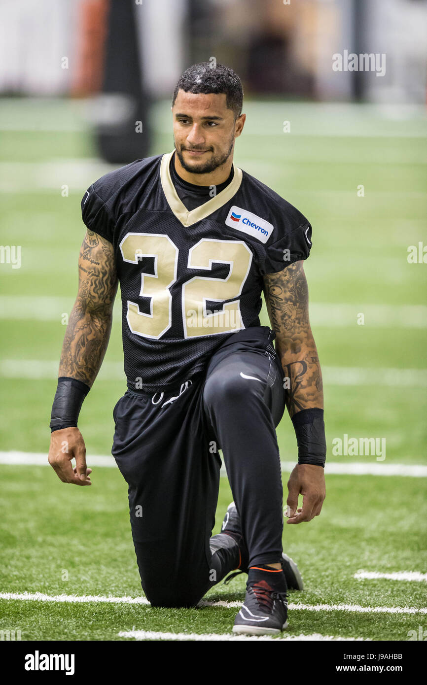 June 01, 2017 - New Orleans Saints strong safety Kenny Vaccaro (32) in  action during the organized team activities at the New Orleans Saints  Training Facility in Metairie, LA. Stephen Lew/CSM Stock Photo - Alamy