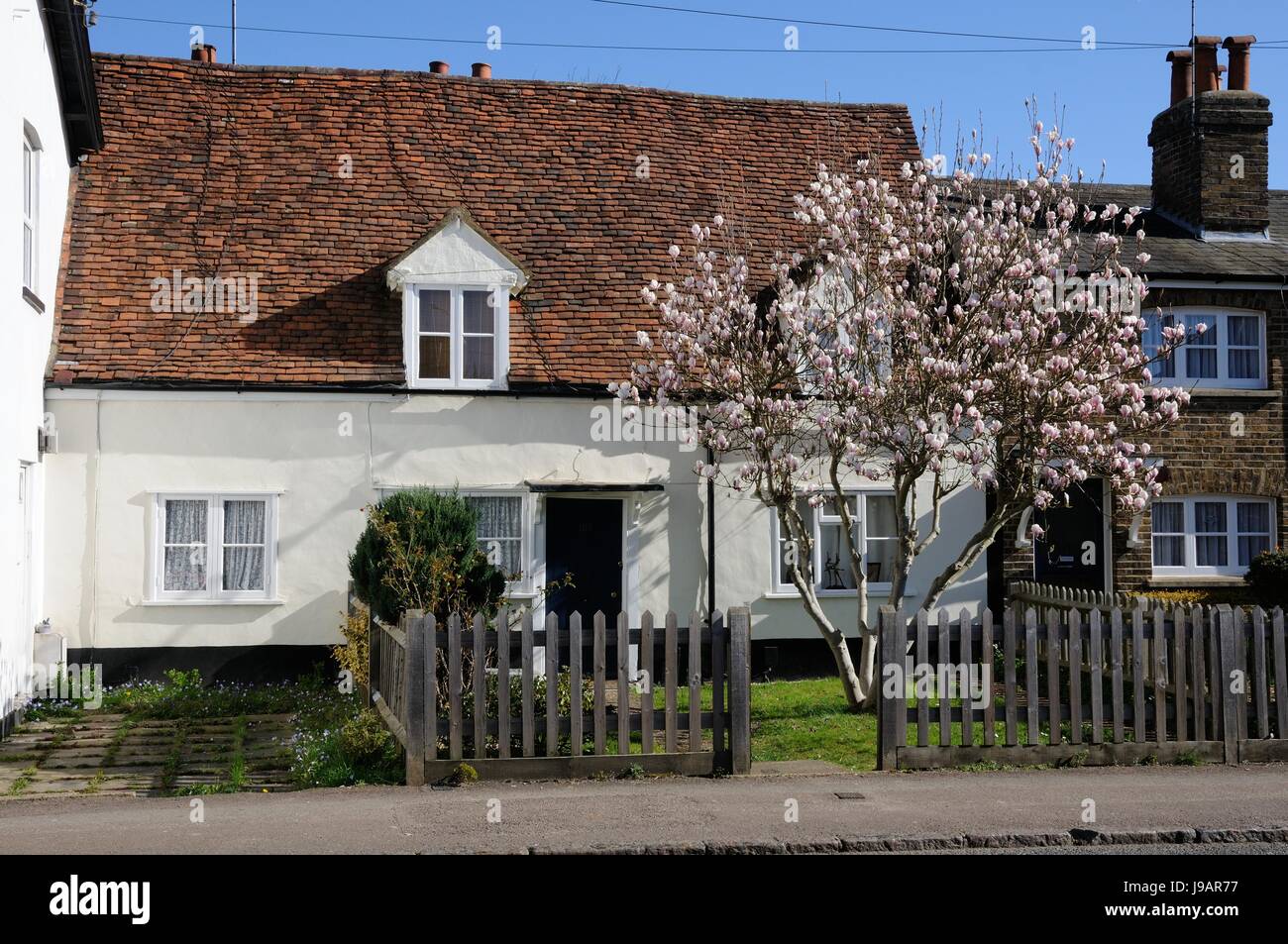 123 High Street, WattonAtStone, Hertfordshire Stock Photo Alamy