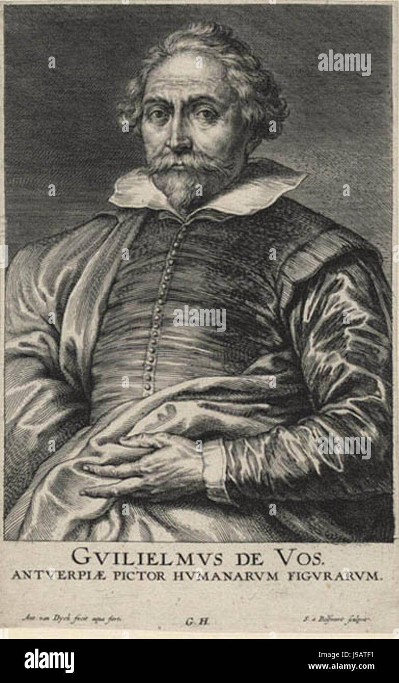 Schelte a Bolswert Guiliam de Vos by Anthony van Dyck Stock Photo Alamy