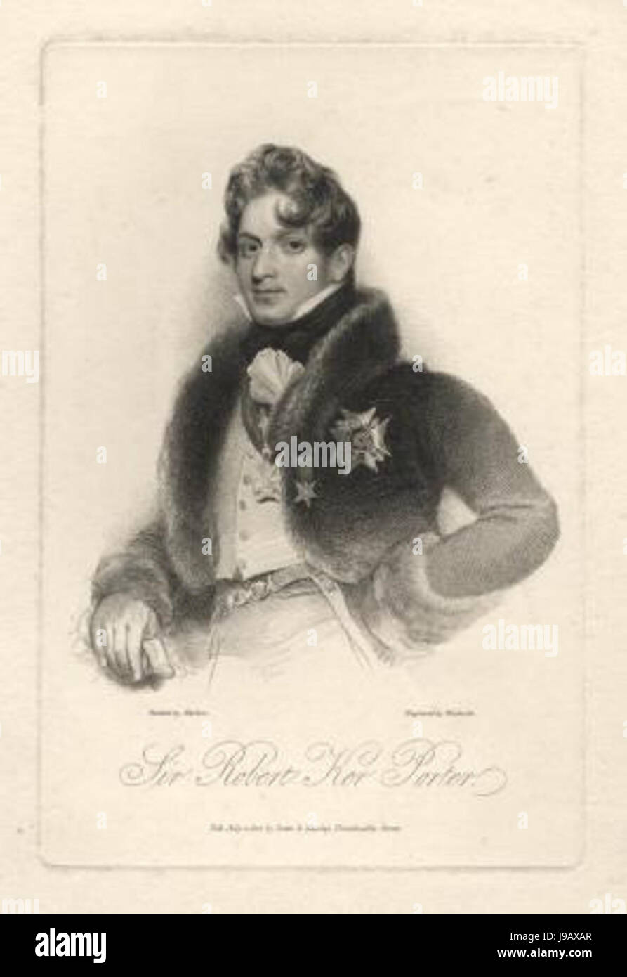 Robert Ker Porter Stock Photo Alamy