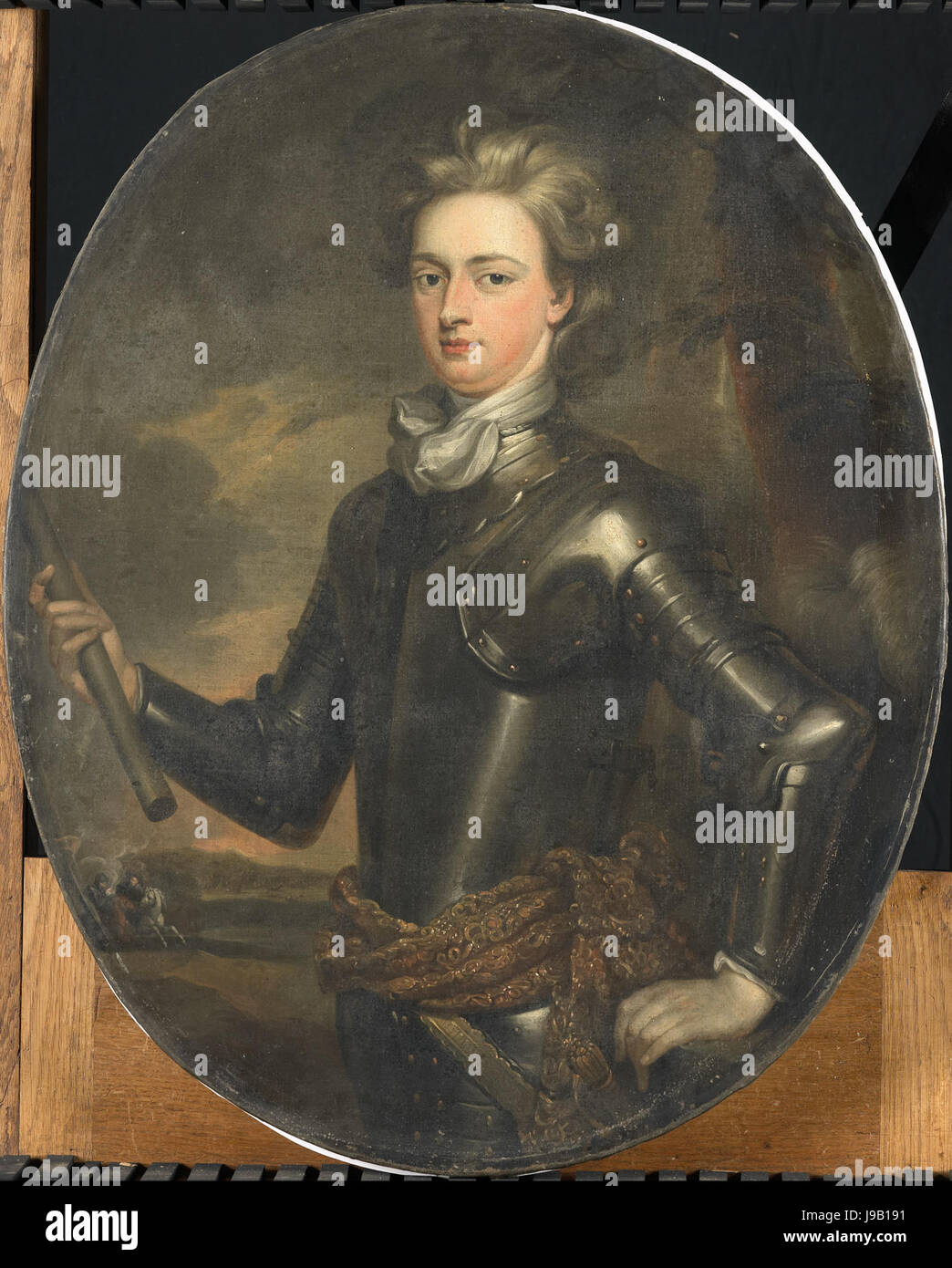Portret van de eerste graaf van Albemarle Rijksmuseum SK A 1493 Stock Photo