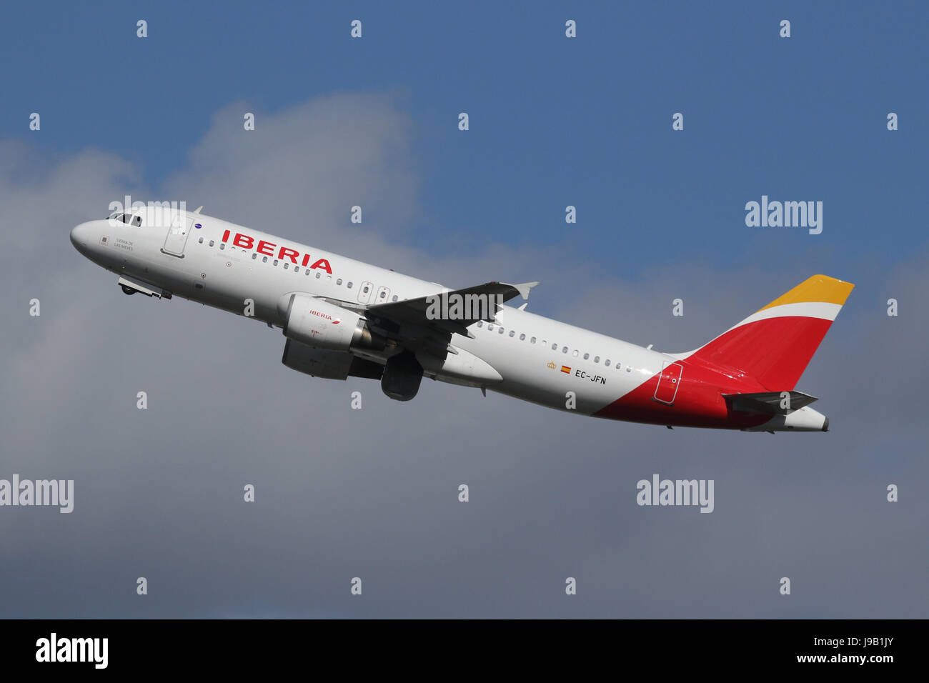 IBERIA A320 Stock Photo