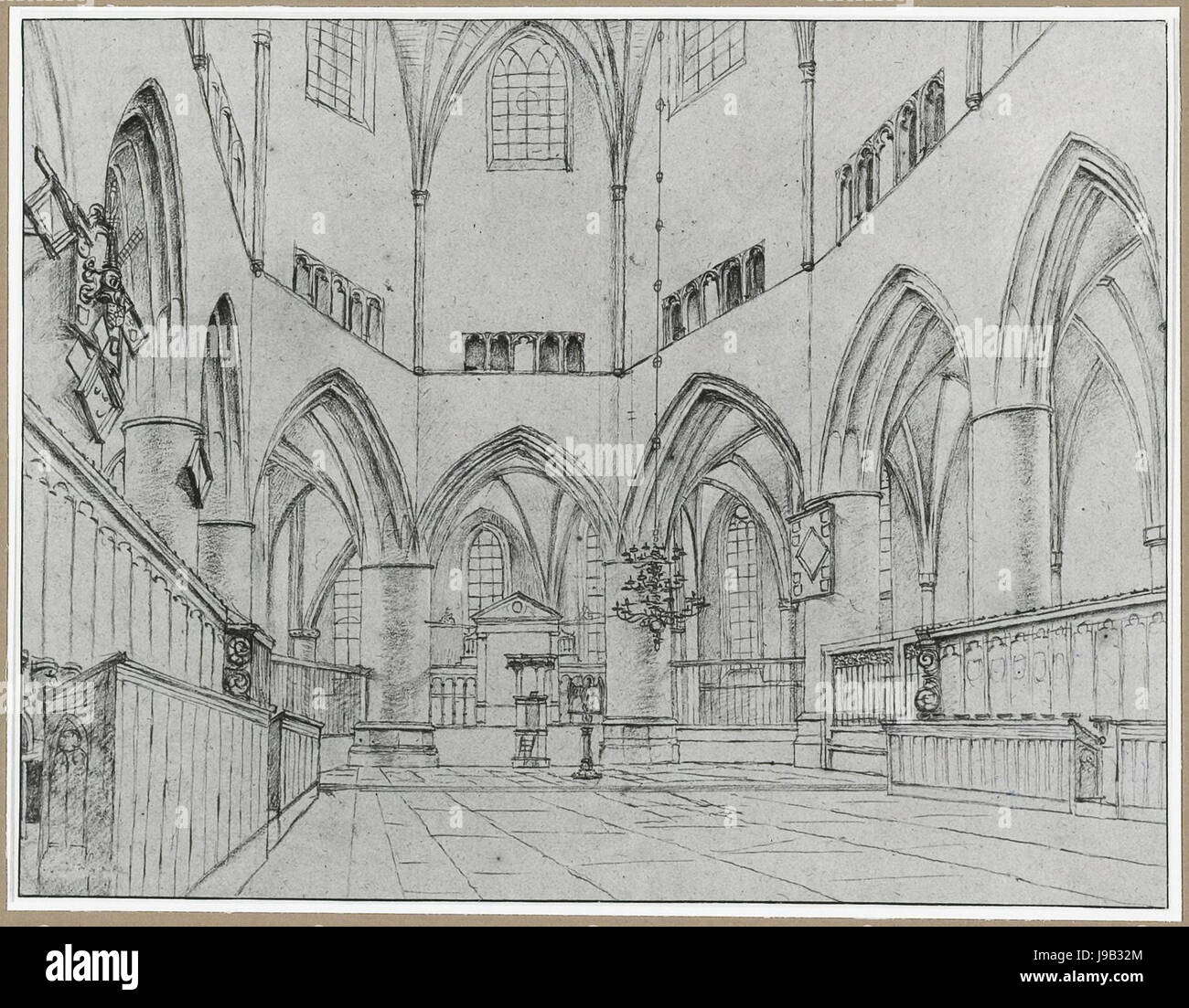 Pieter Jansz. Saenredam 004 Stock Photo Alamy