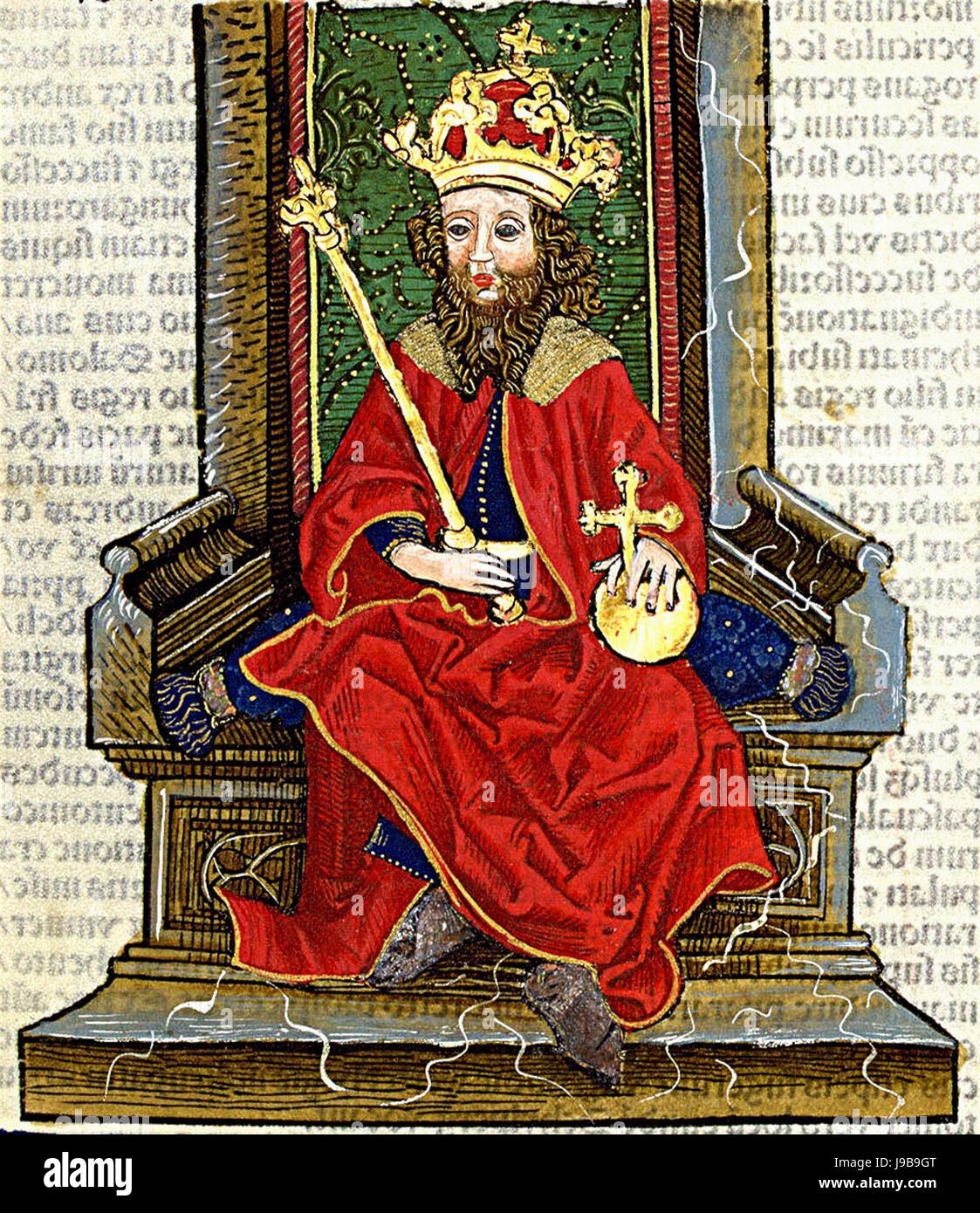 Solomon (Chronica Hungarorum Stock Photo Alamy