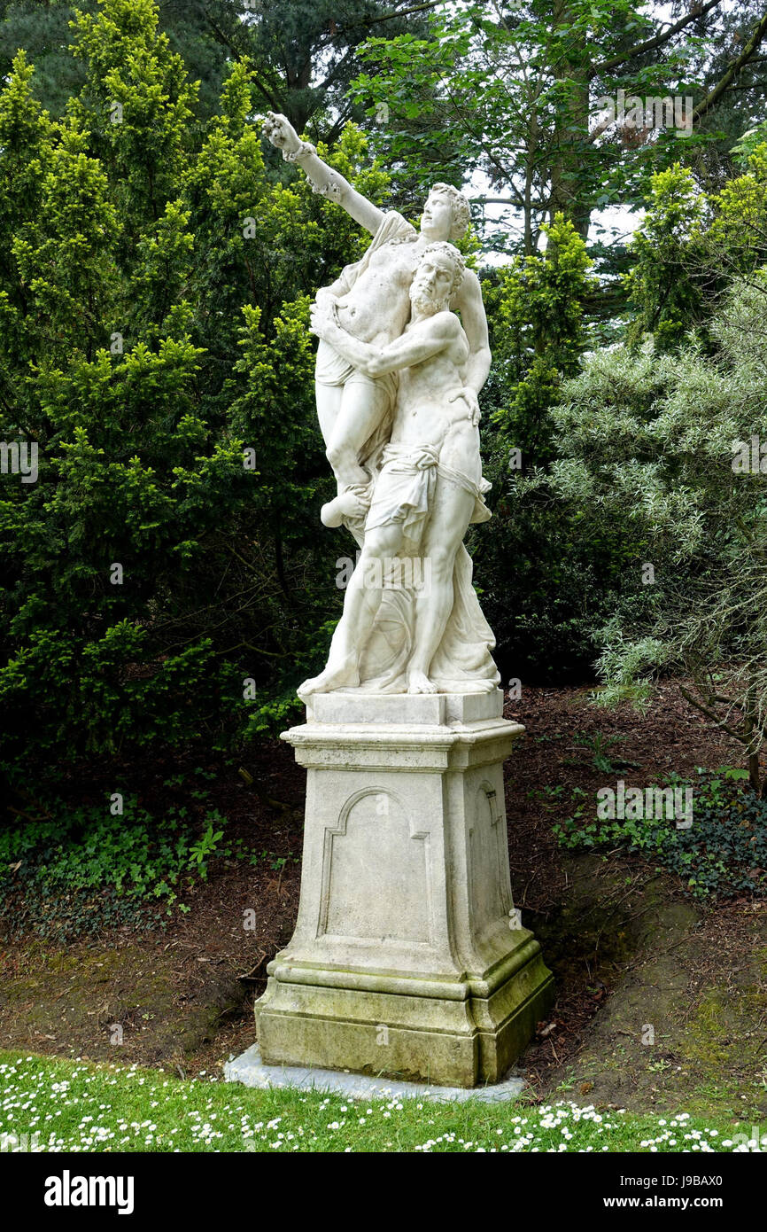 Pluto and Proserpine, sculptor unknown, 1700s, view 1 Waddesdon Manor ...