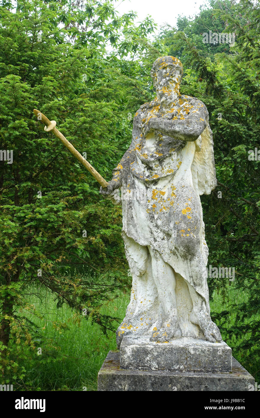 Tiw   Saxon Deities, Stowe   Buckinghamshire, England   DSC07910 Stock Photo