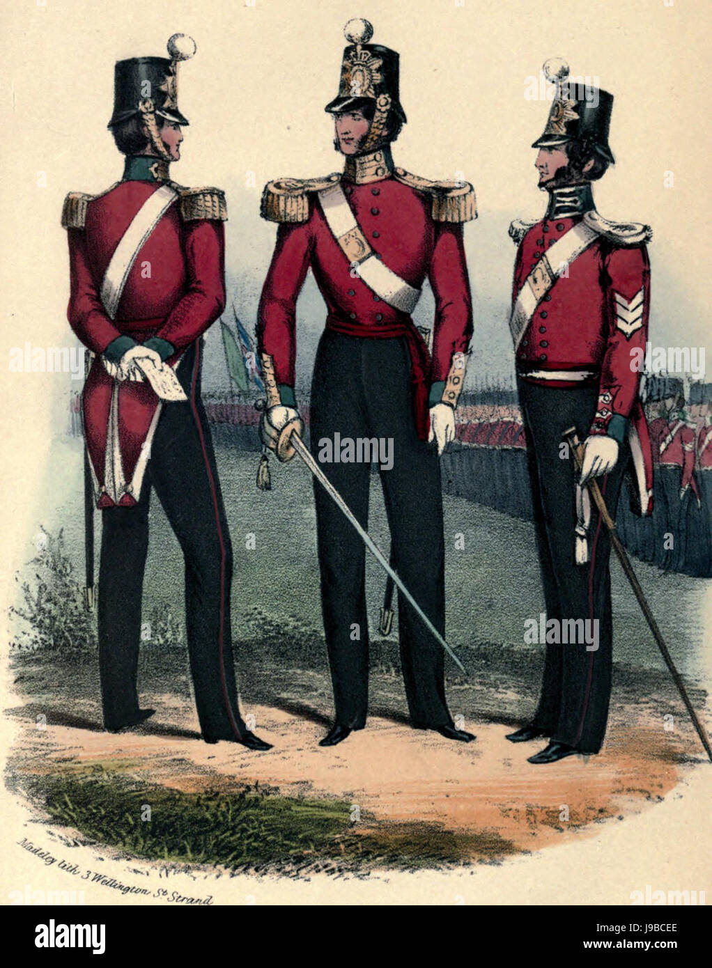 British army uniforms of the 19th century hi-res stock photography and ...