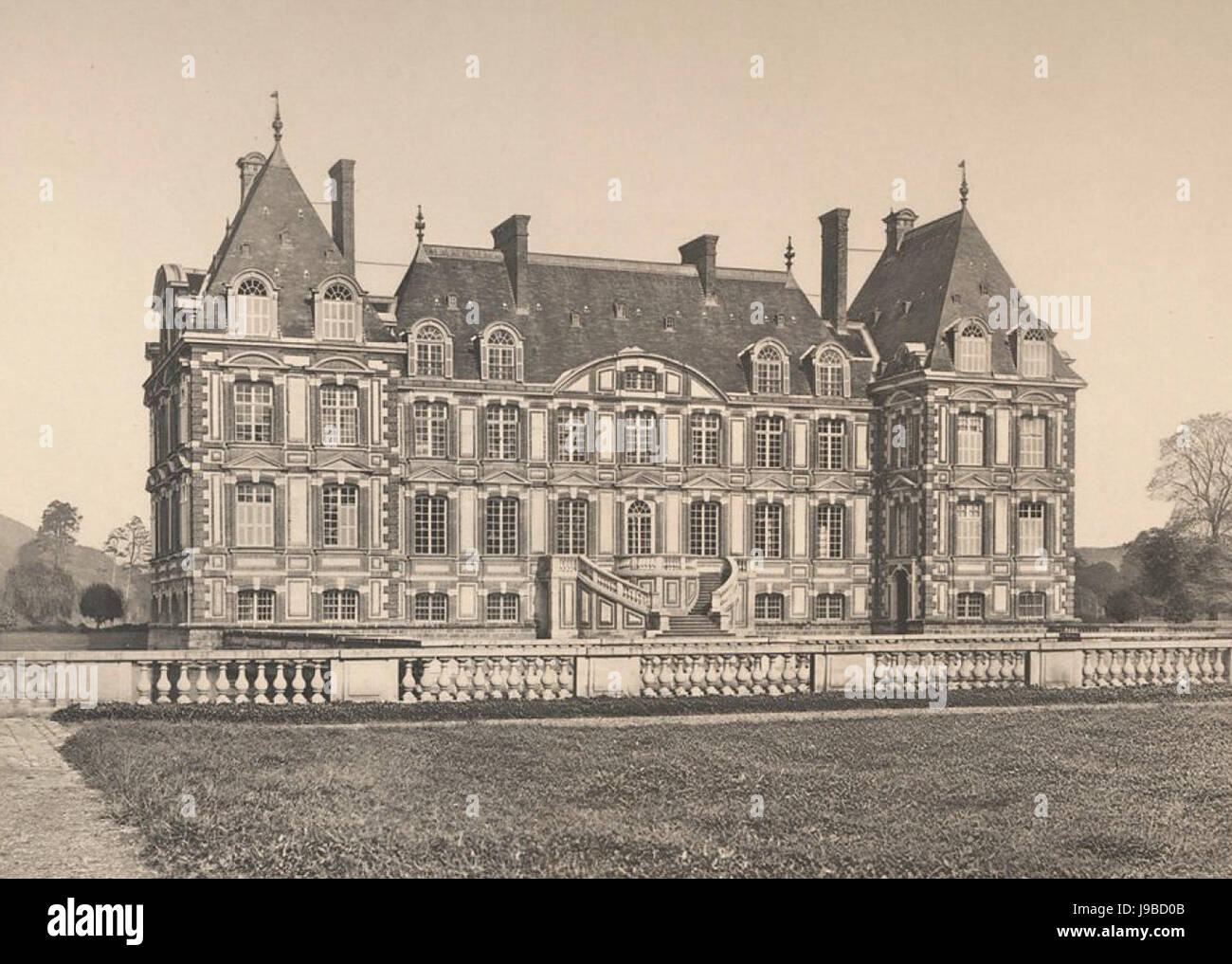 Schloss Cany, Letellier Stock Photo - Alamy