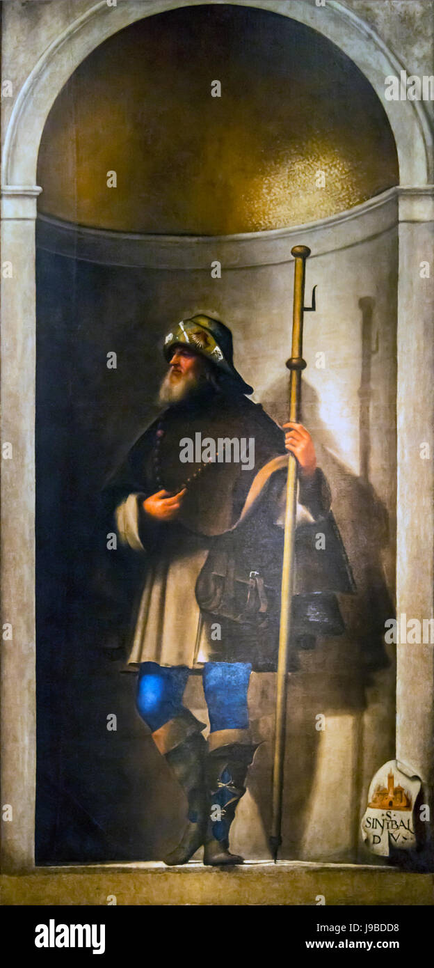 Accademia   San Sinibaldo di Sebastiano del Piombo Stock Photo