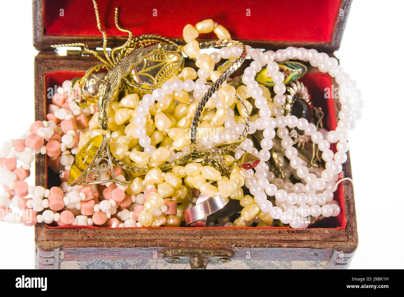 small box with valuables Stock Photo Alamy