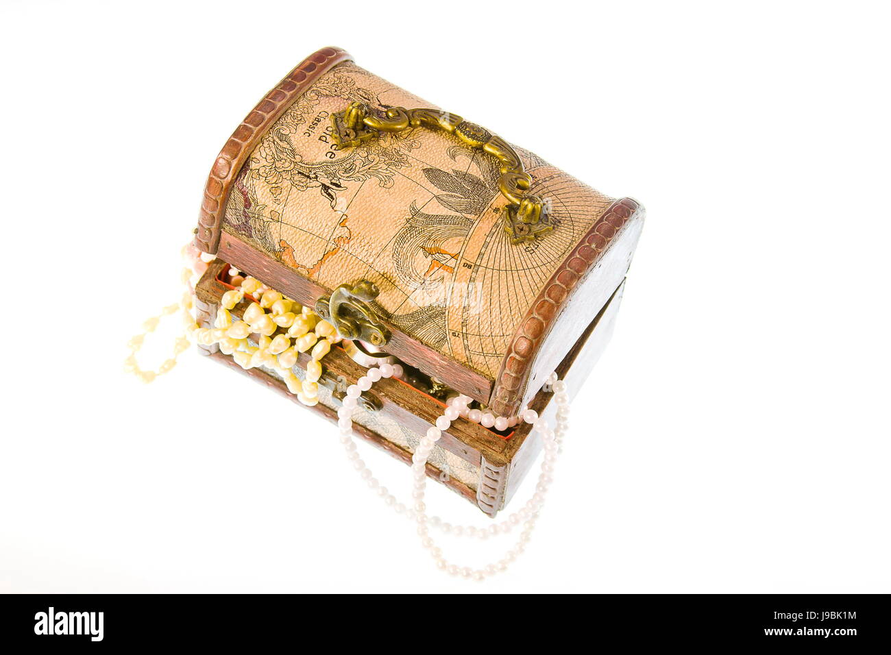 small box with valuables Stock Photo Alamy
