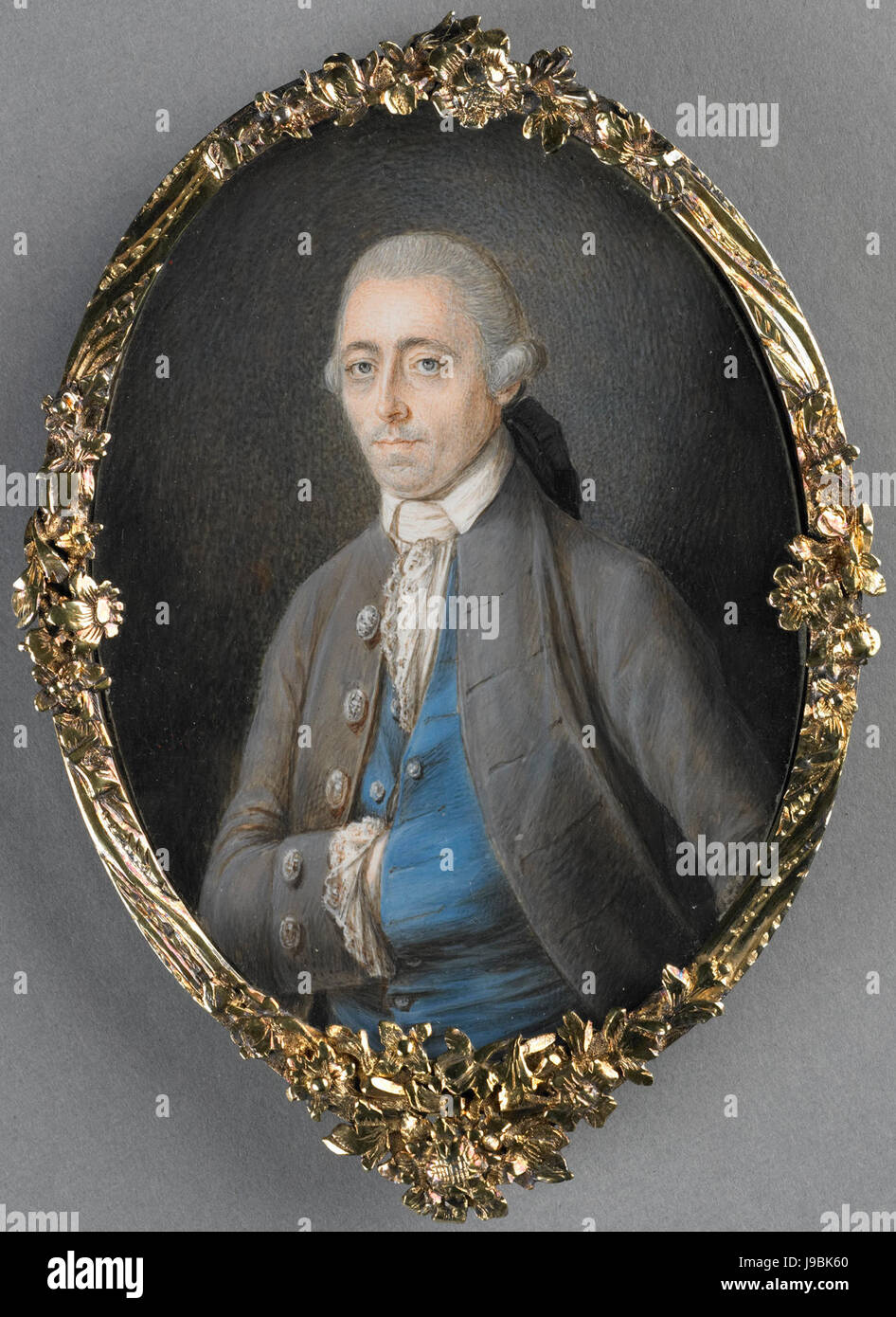Portret van Johannes Wesenhagen (1743 1803) Rijksmuseum SK A 4900 Stock Photo