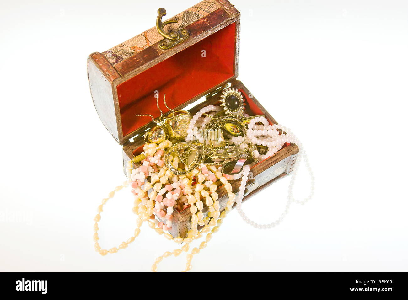 small box with valuables Stock Photo Alamy