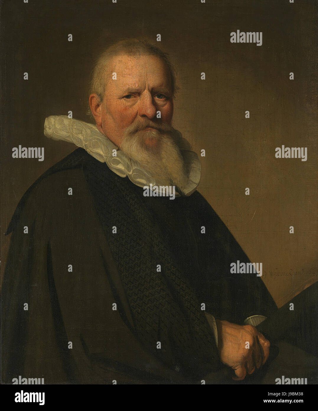 Pieter Jacobsz Schout (1570 1645). Burgemeester van Haarlem Rijksmuseum SK A 380 Stock Photo