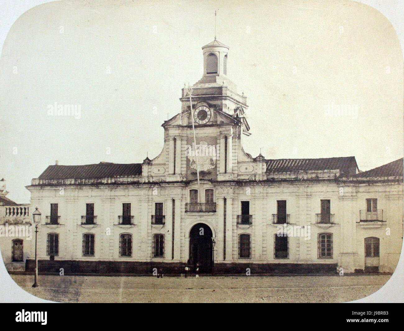 Palacio de la Real Audiencia de Santiago Stock Photo