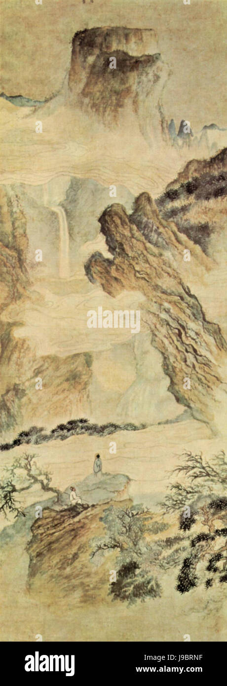 Chinese taoism nature painting hi-res stock photography and images - Alamy