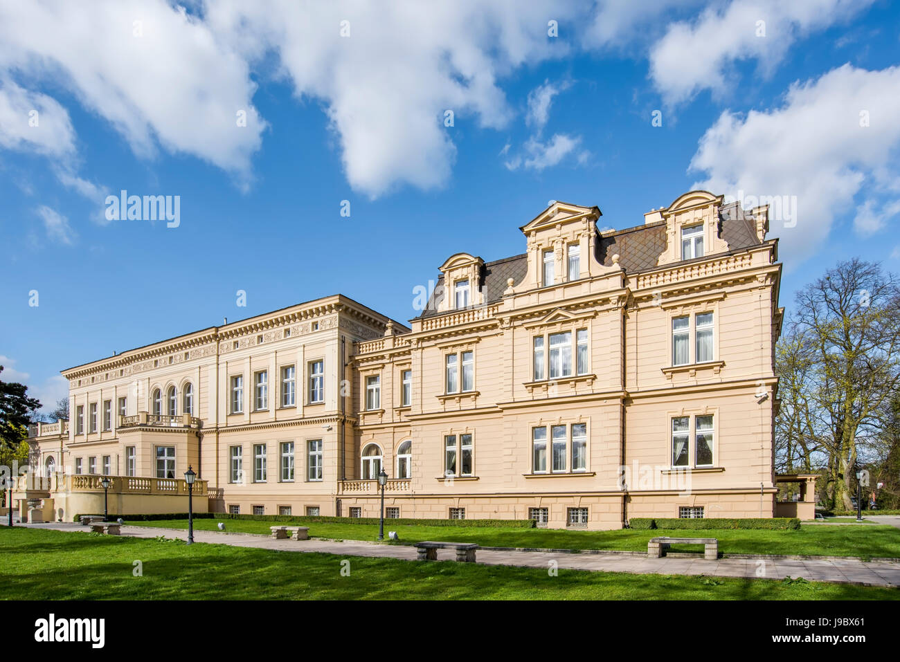 Ostromecko Palace near Bydgoszcz in Poland Stock Photo