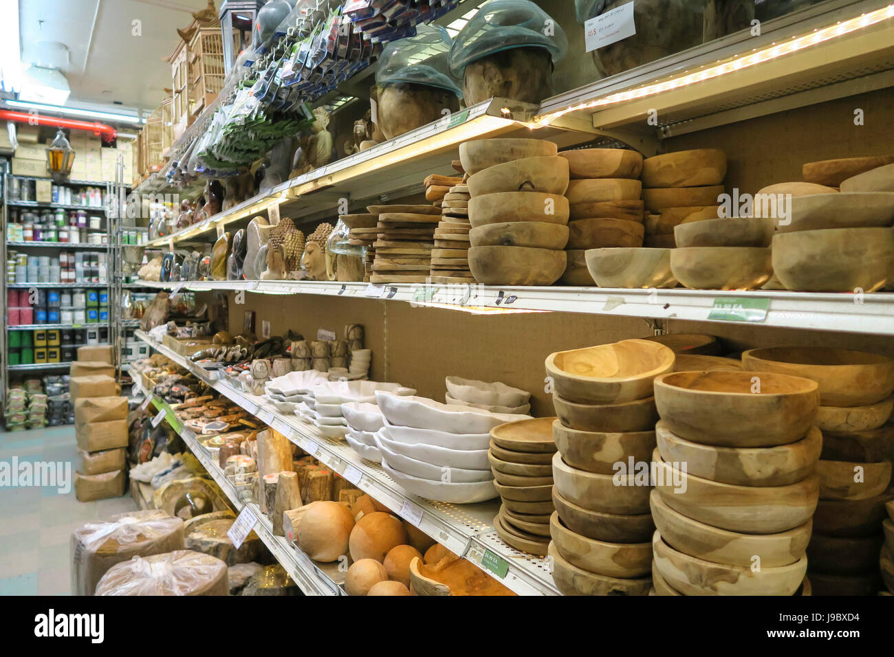 Jamali Floral & Garden Supplies in the Flower District, New York City, USA Stock Photo