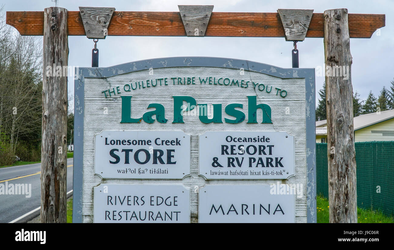 La Push Beach in Washington FORKS WASHINGTON Stock Photo Alamy