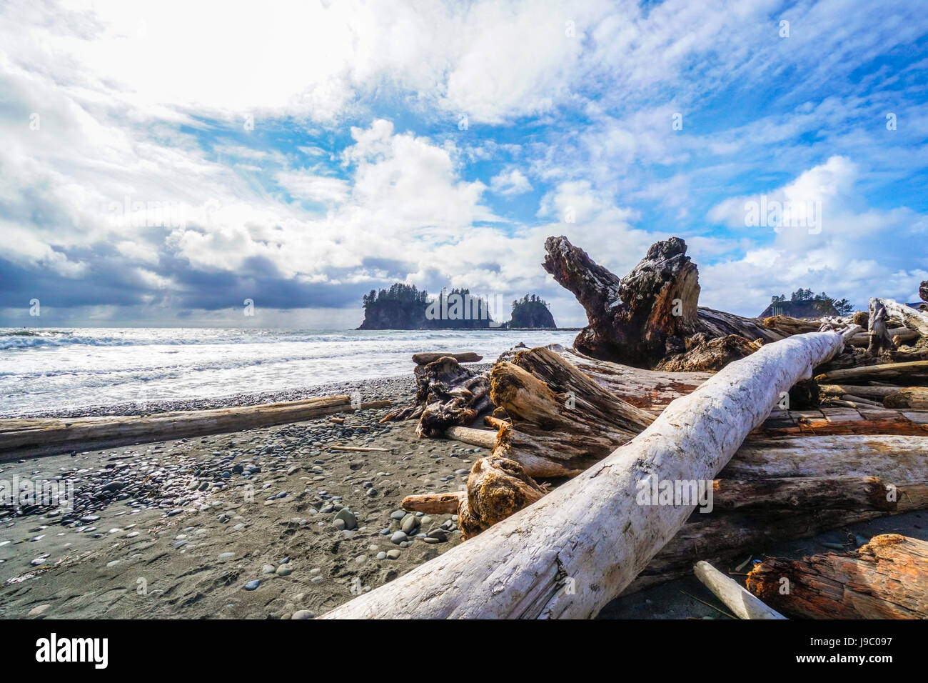 Amazing La Push Beach in the Quileute Indian reservation FORKS