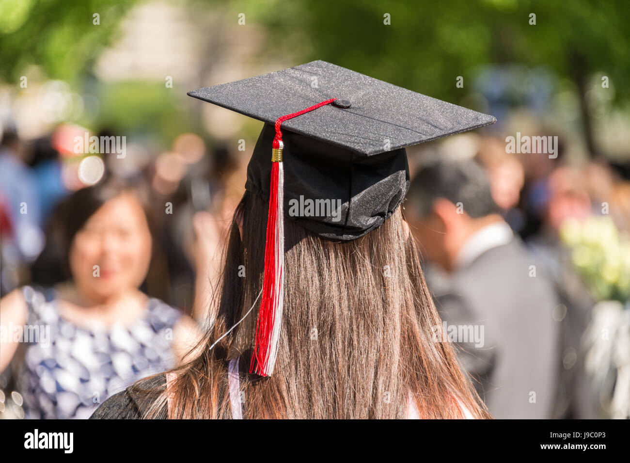 Montreal, Canada 31 May 2017 New Graduate after graduation ceremony