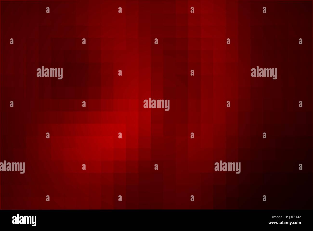 Deep burgundy red abstract vector square tiles mosaic background Stock Vector