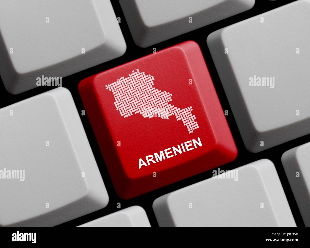 keyboard, armenia, card, outline, atlas, map of the world, map, internet, www, Stock Photo