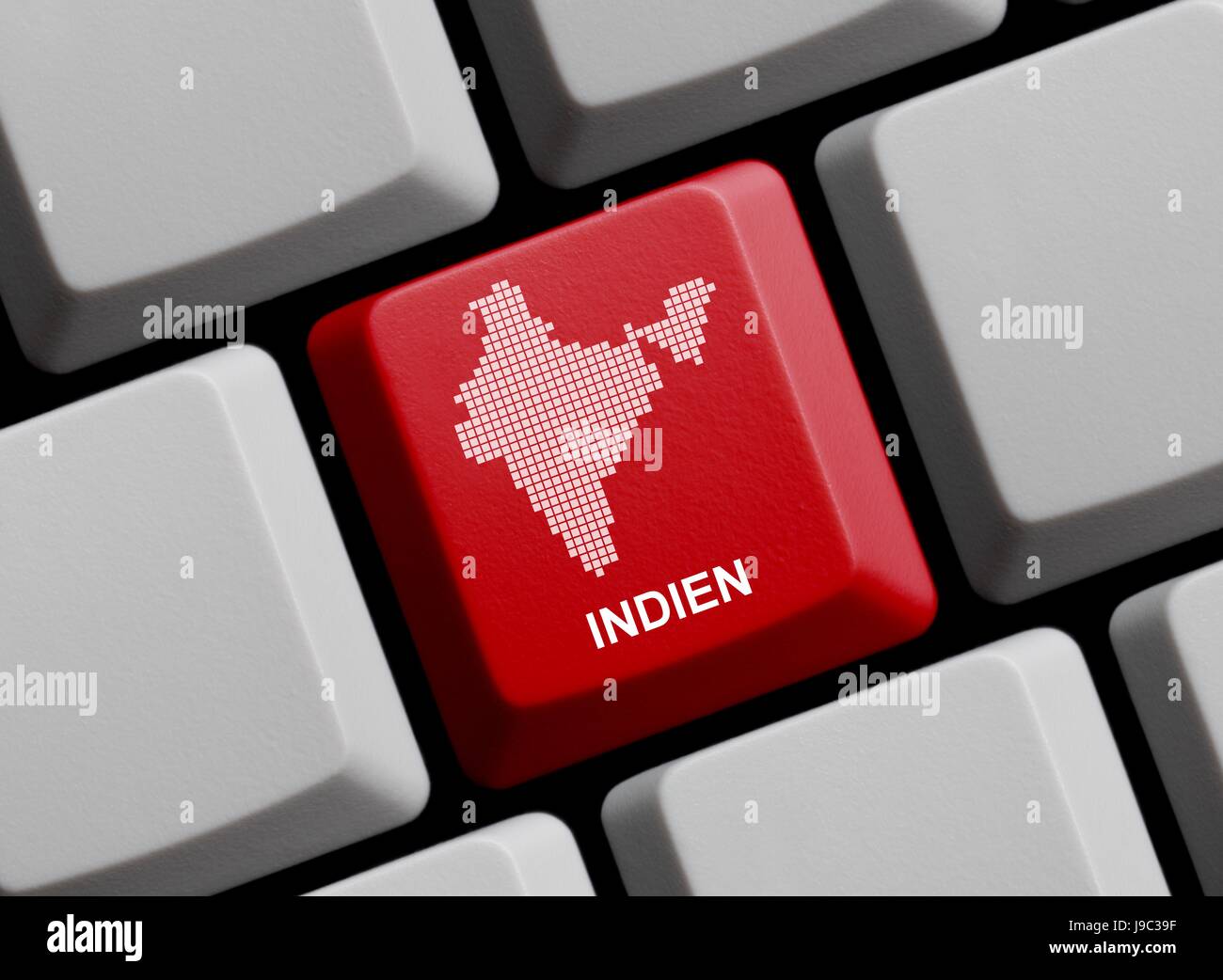 keyboard, india, card, outline, indian, atlas, map of the world, map, internet, Stock Photo