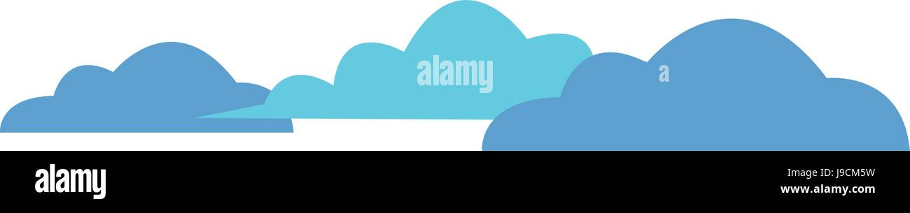 cloud sky weather heaven nature icon Stock Vector Image & Art - Alamy