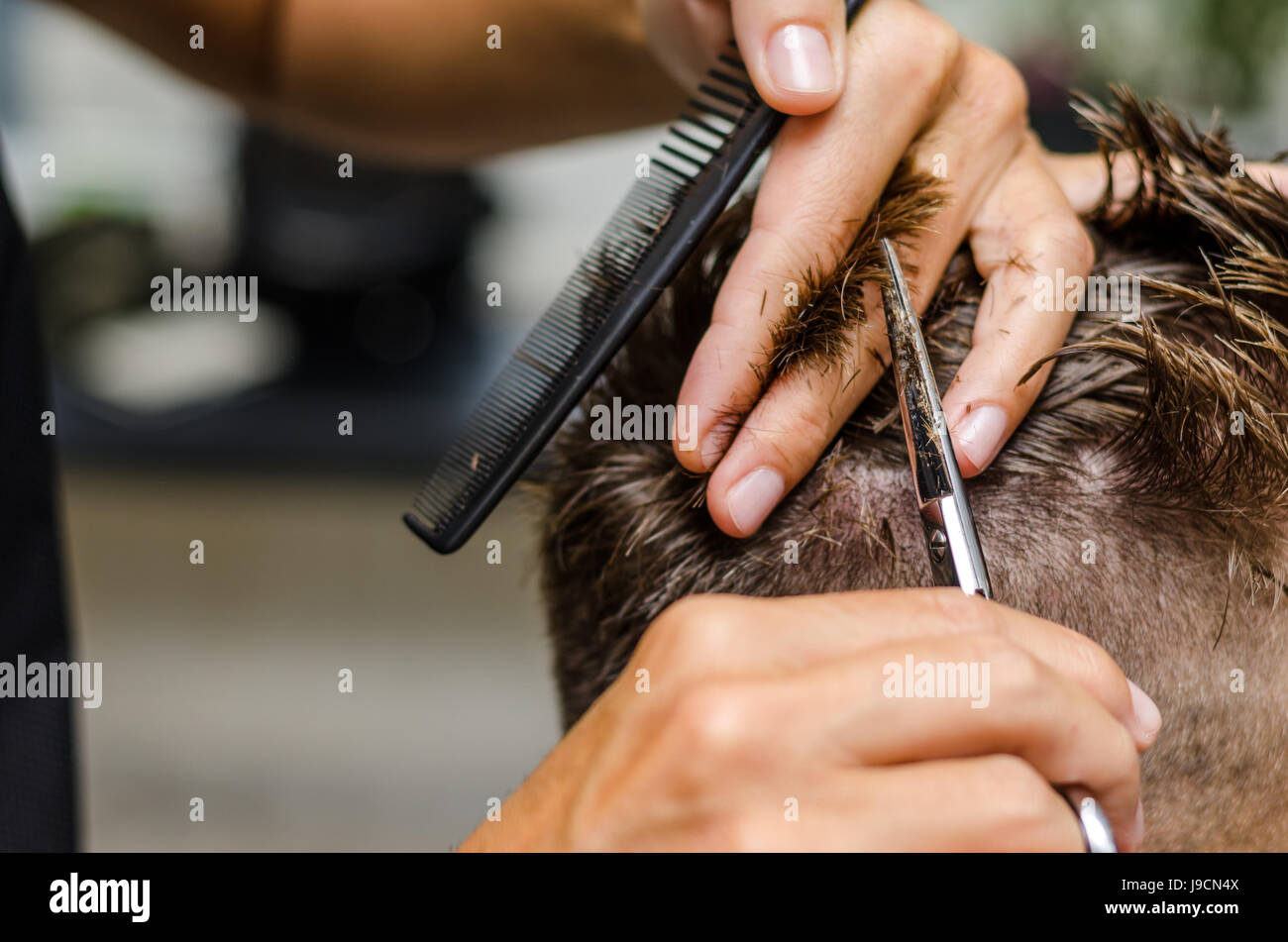 Selber schneiden männer haare Haare selber