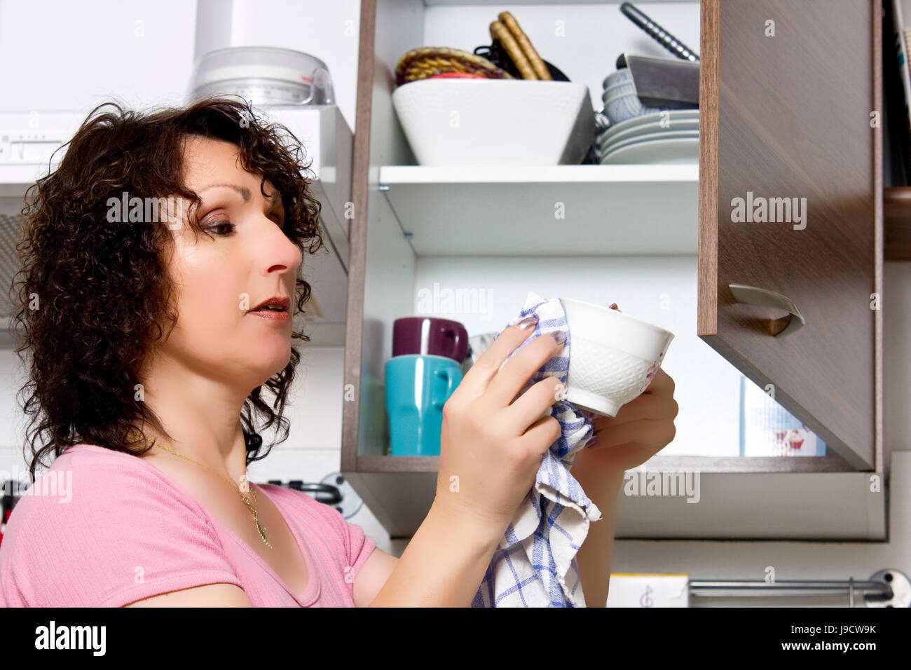 wash, wash, temperature, hearth, dishwasher, fitted kitchen, geschirrspler Stock Photo Alamy