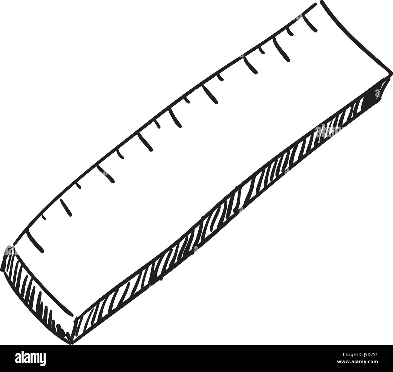 line ruler tool to size thing Stock Vector Image & Art - Alamy
