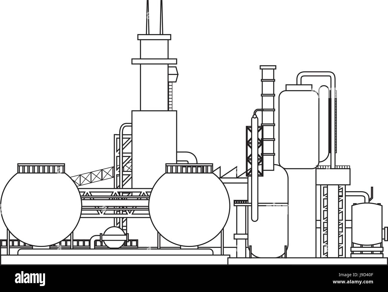 industry factory building Stock Vector Image & Art Alamy