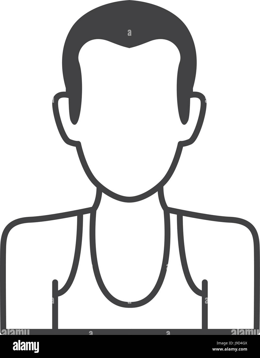Man faceless avatar Stock Vector Image & Art - Alamy