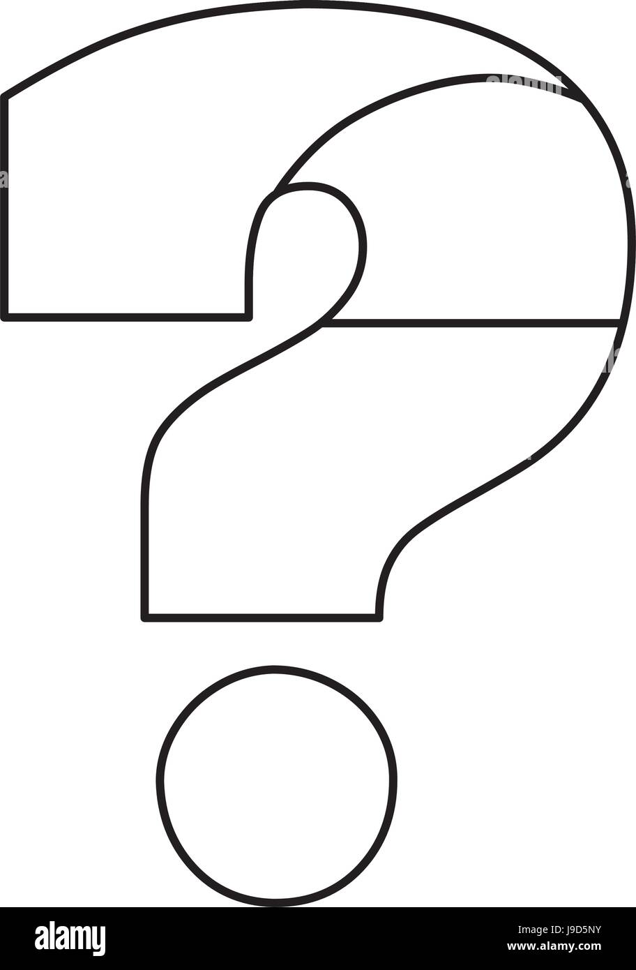Question mark symbol Stock Vector Image & Art - Alamy