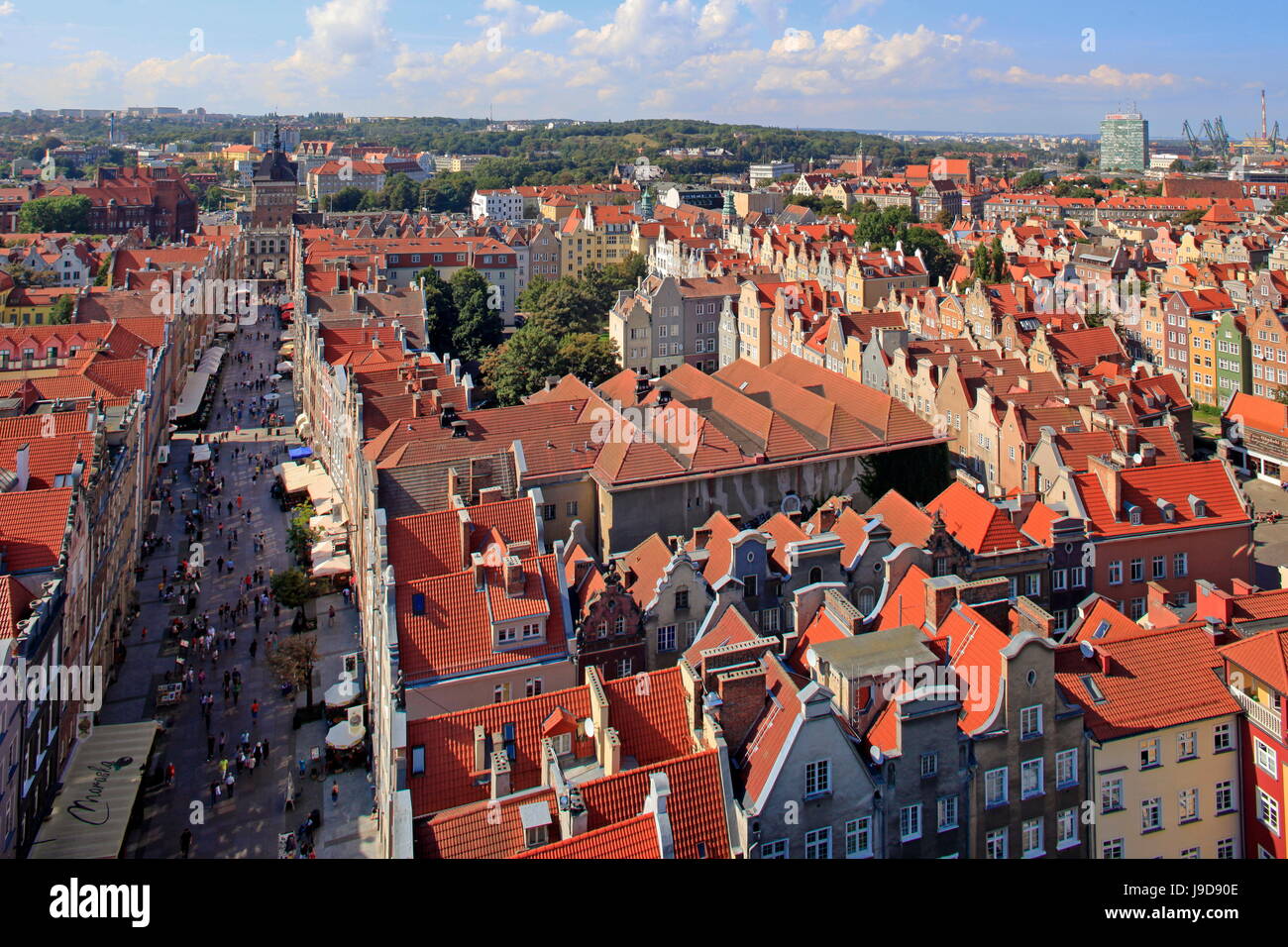 Old Town of Gdansk, Gdansk, Pomerania, Poland, Europe Stock Photo