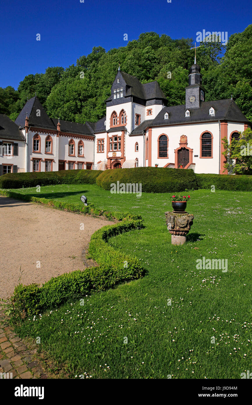 Dagstuhl Palace near Wadern, Saarland, Germany, Europe Stock Photo
