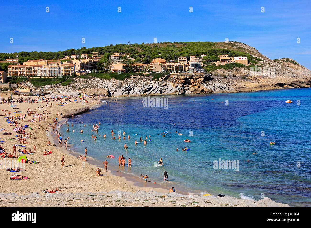 Cala Mesquida near Capdepera, Majorca, Balearic Islands, Spain, Mediterranean, Europe Stock Photo