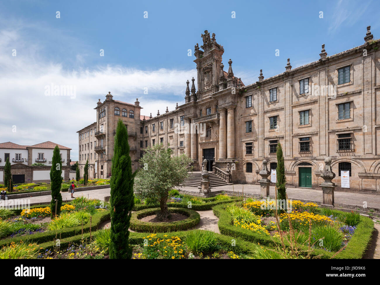 Casa De La Inmaculada, Santiago de Compostela, A Coruna, Galicia, Spain, Europe Stock Photo