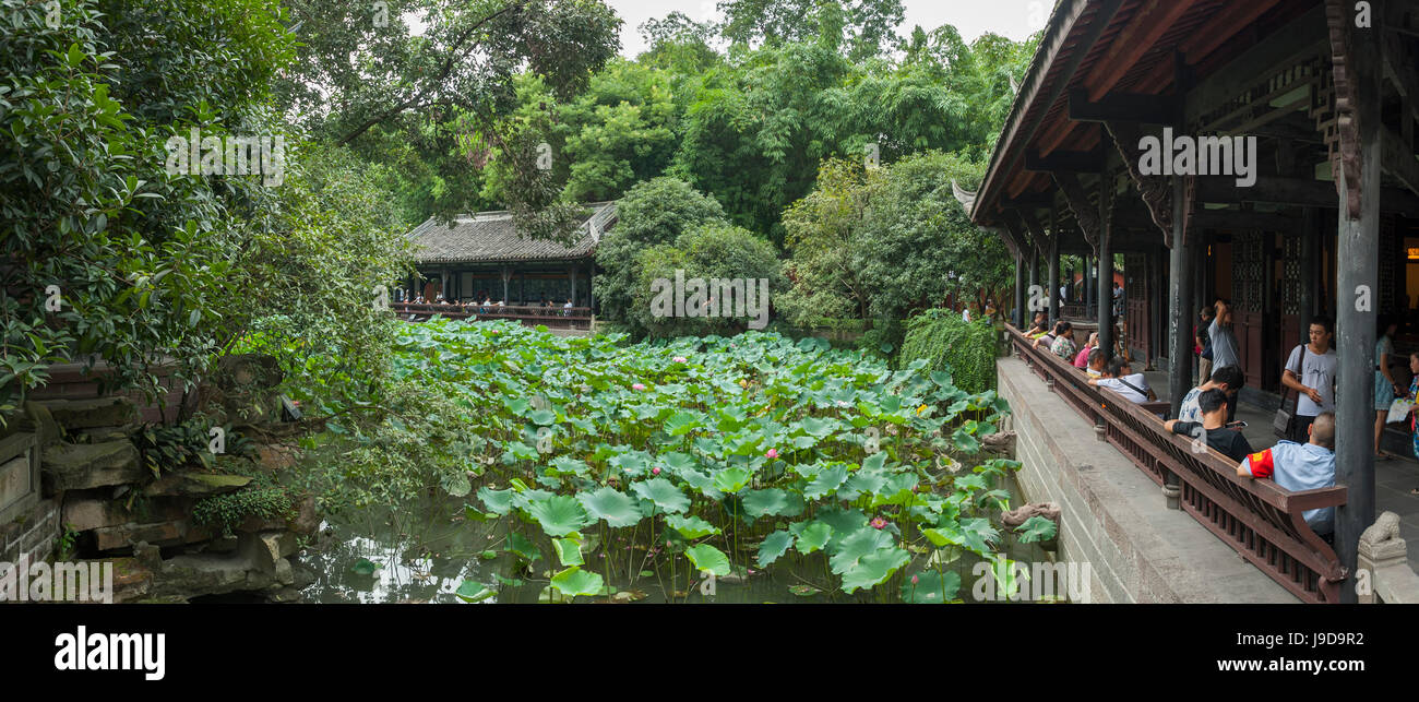 Wuhou Temple, Chengdu, Sichuan Province, China, Asia Stock Photo