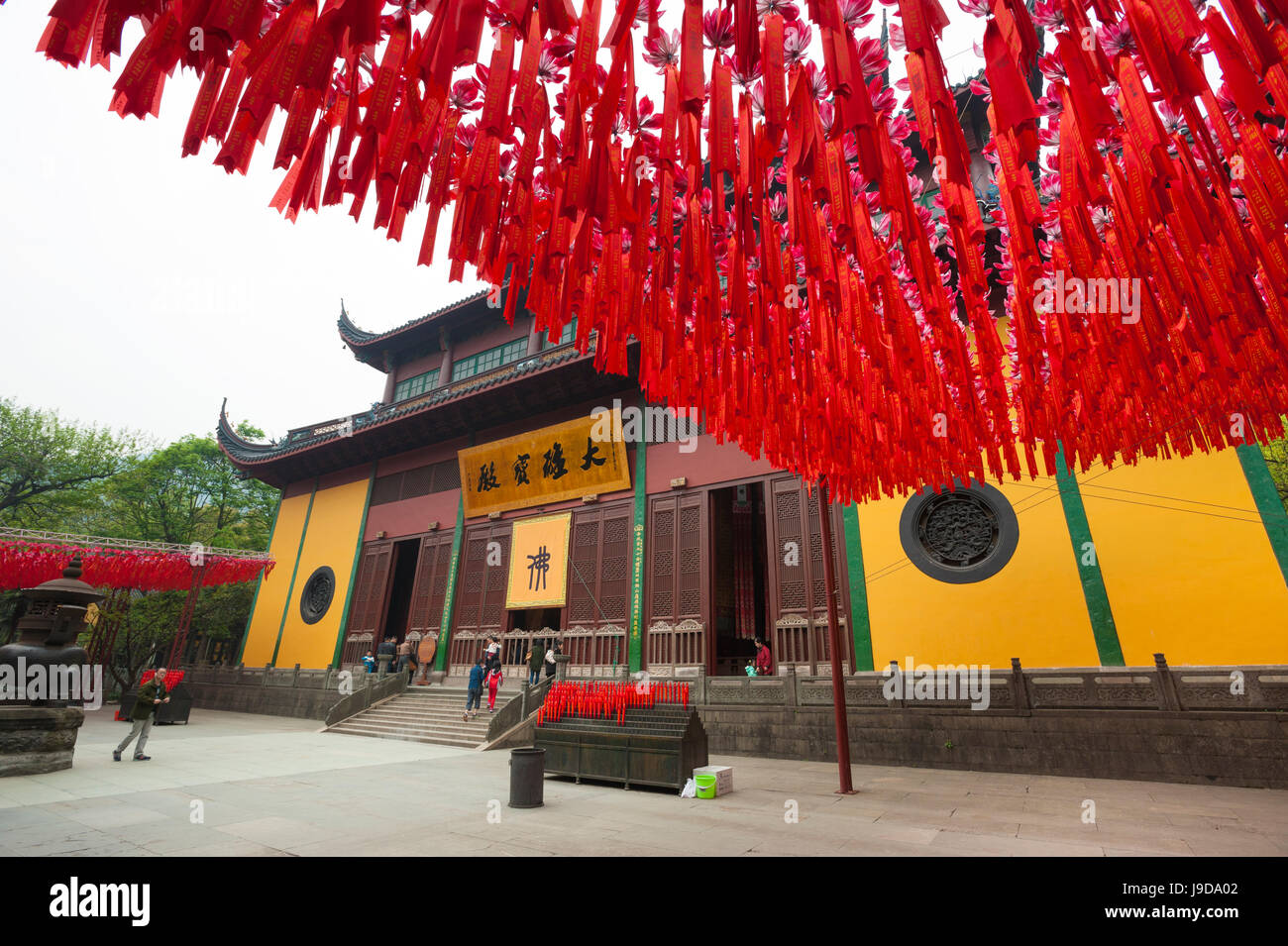 Lingyin Temple, Hangzhou, Zhejiang province, China, Asia Stock Photo